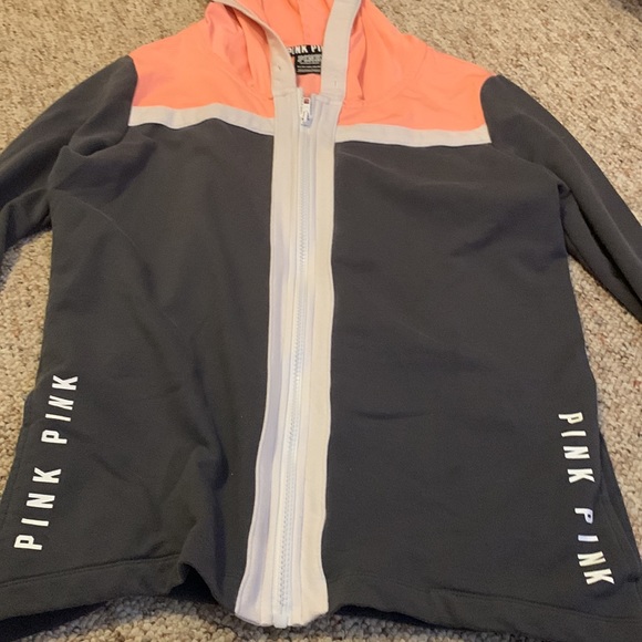 Women’s xsmall PINK zip up - Picture 2 of 3